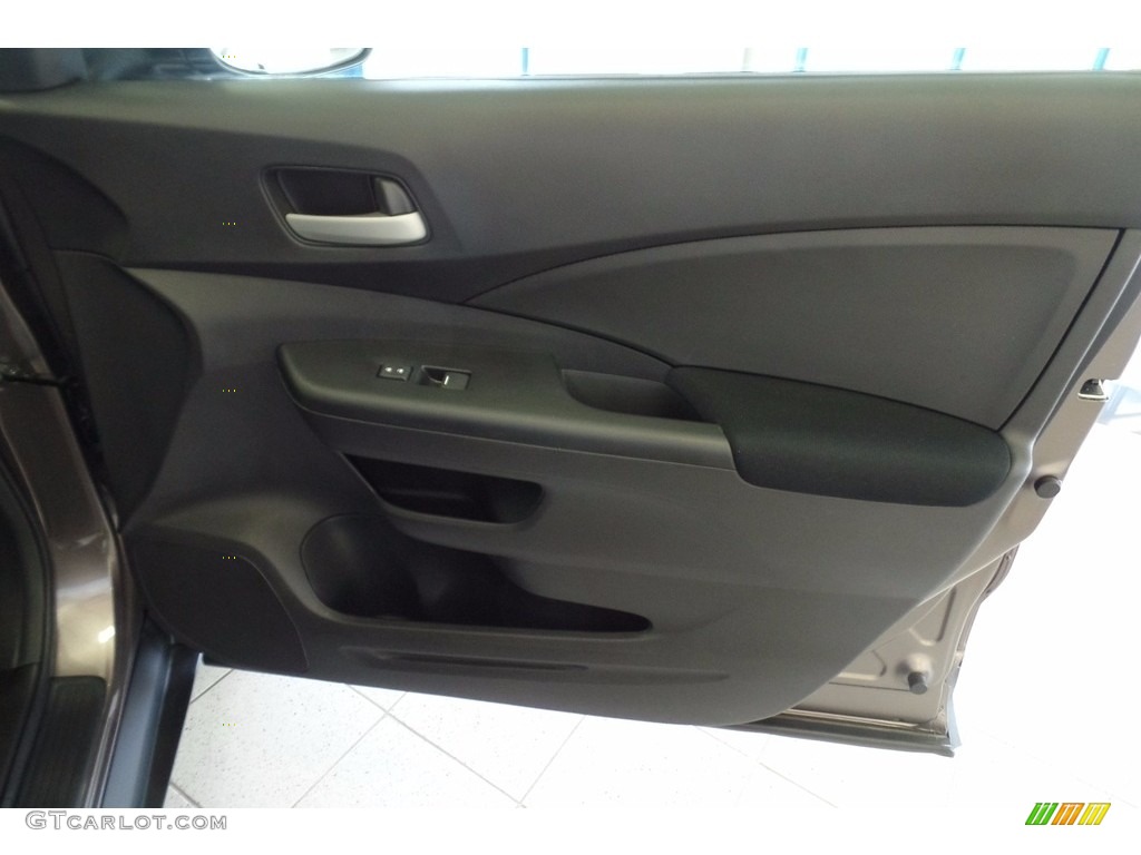 2014 CR-V LX AWD - Urban Titanium Metallic / Black photo #14