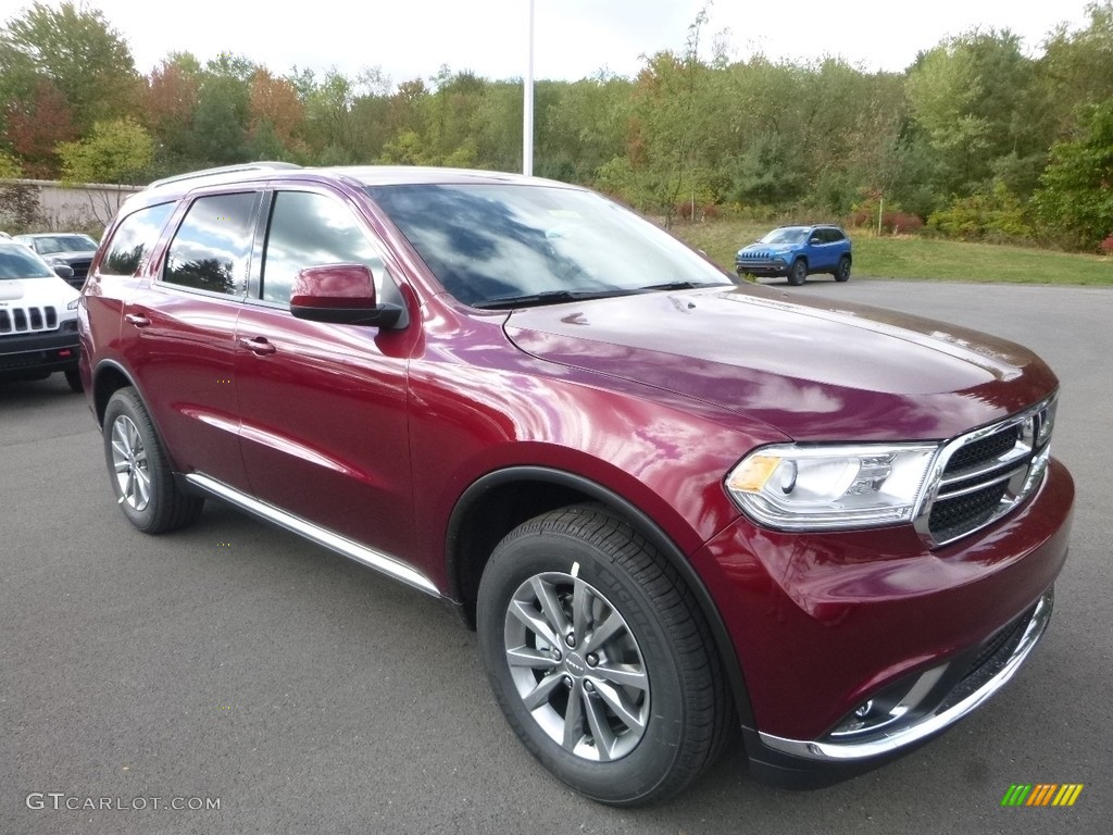 Octane Red Pearl 2018 Dodge Durango SXT AWD Exterior Photo #123021990