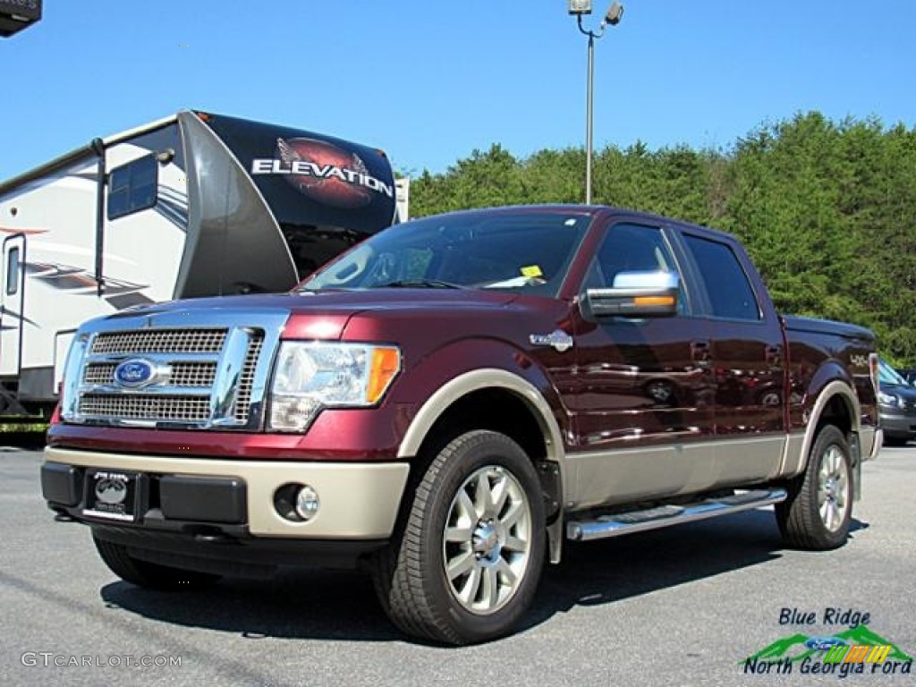 Royal Red Metallic Ford F150