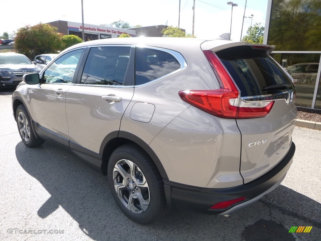 2017 CR-V EX AWD - Sandstorm Metallic / Ivory photo #2