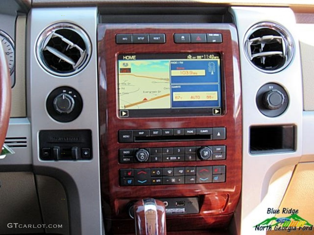 2010 F150 King Ranch SuperCrew 4x4 - Royal Red Metallic / Tan photo #20