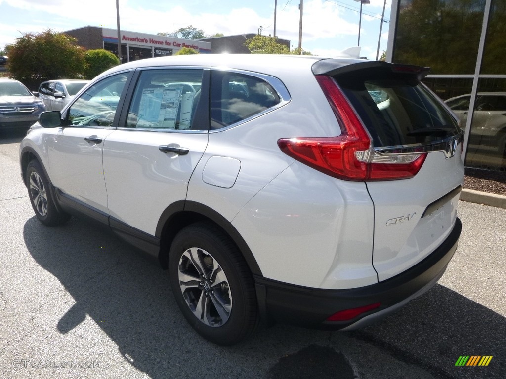 2017 CR-V LX AWD - White Diamond Pearl / Ivory photo #2