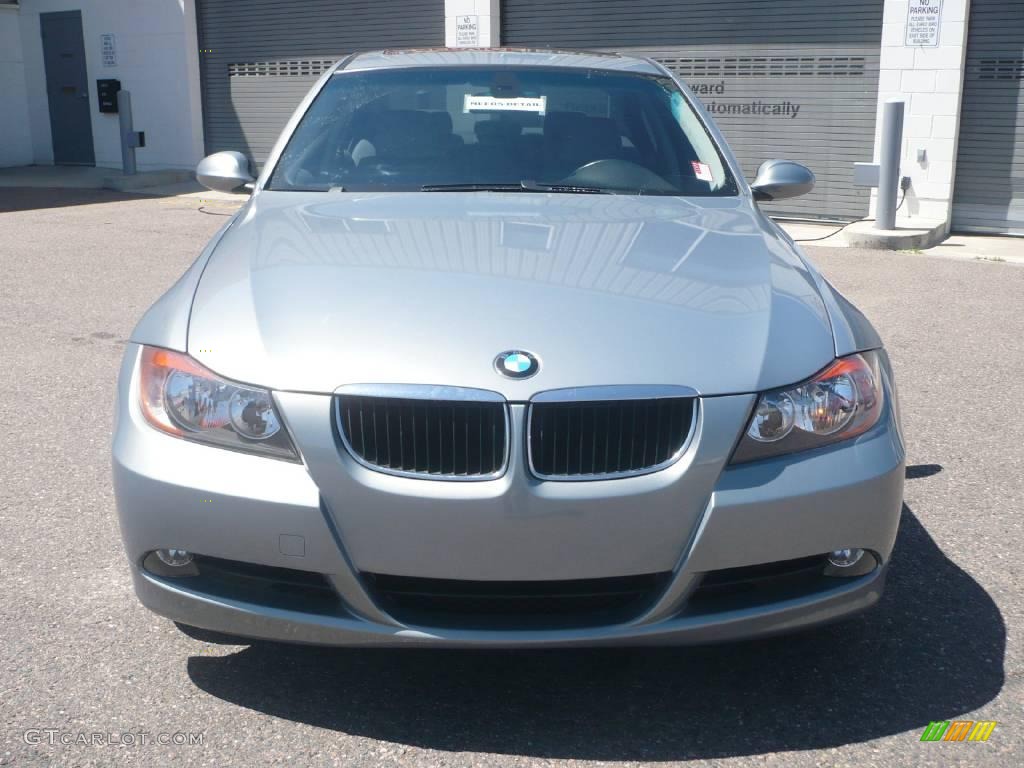 2006 3 Series 325i Sedan - Silver Grey Metallic / Grey photo #2