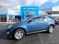 2016 Patriot Blue Metallic Chevrolet Equinox LT AWD  photo #1