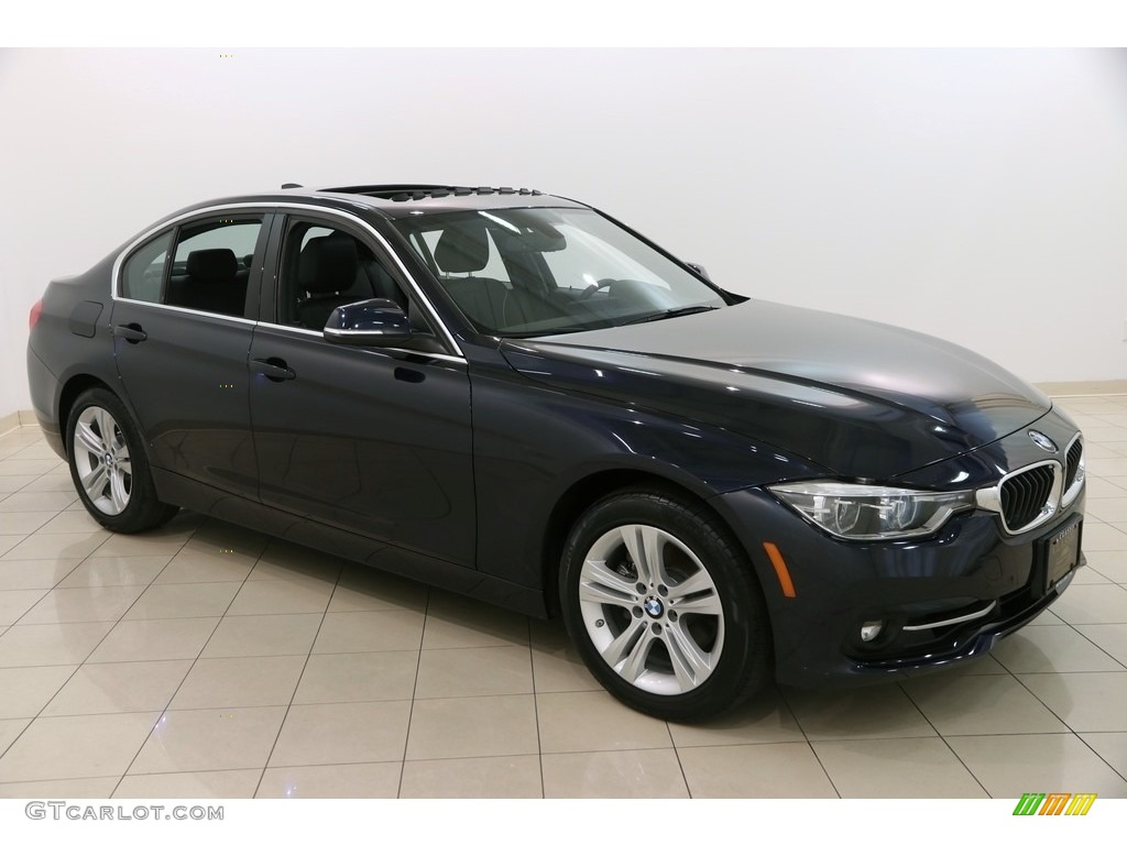 2017 3 Series 330i xDrive Sedan - Imperial Blue Metallic / Black photo #1