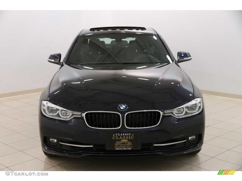 2017 3 Series 330i xDrive Sedan - Imperial Blue Metallic / Black photo #2