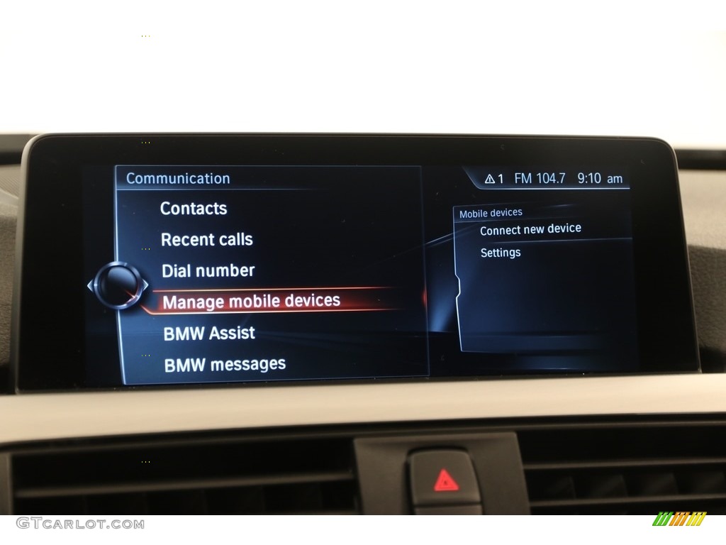 2017 3 Series 330i xDrive Sedan - Imperial Blue Metallic / Black photo #13
