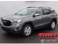 2018 Satin Steel Metallic GMC Terrain SLE AWD  photo #1