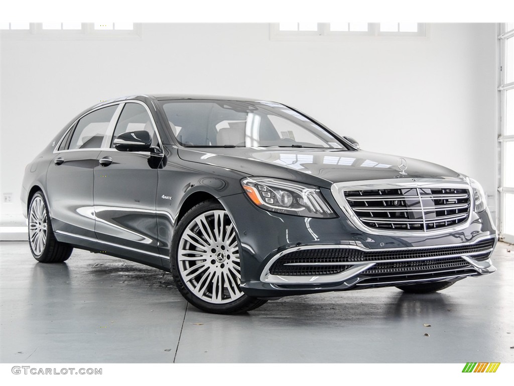 Magnetite Black Metallic 2018 Mercedes-Benz S Maybach S 560 4Matic Exterior Photo #123027462