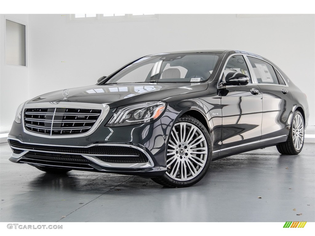 Magnetite Black Metallic 2018 Mercedes-Benz S Maybach S 560 4Matic Exterior Photo #123027516