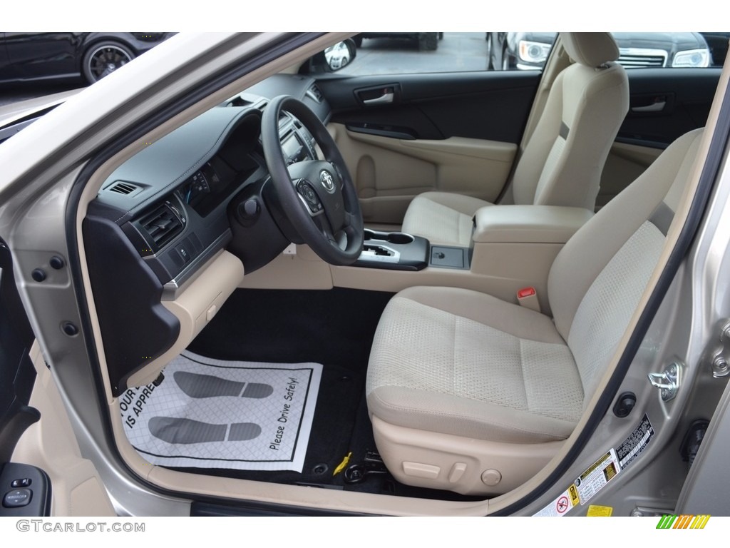 2014 Camry LE - Creme Brulee Metallic / Ivory photo #9