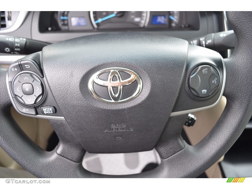 2014 Camry LE - Creme Brulee Metallic / Ivory photo #21