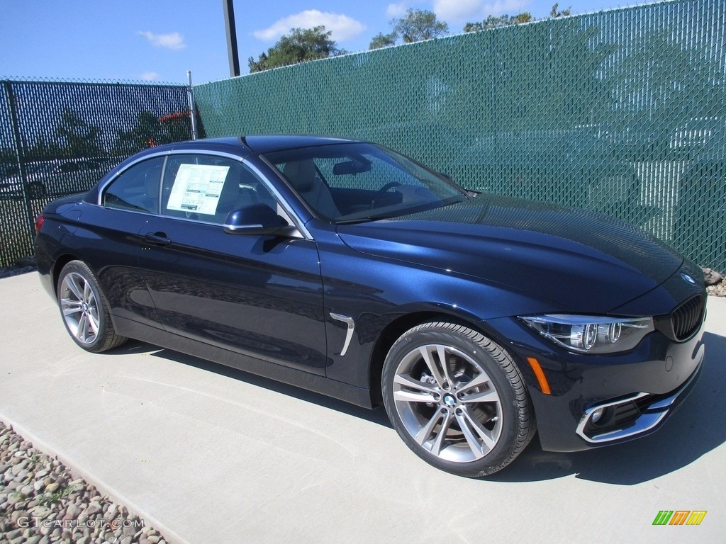 Imperial Blue Metallic 2018 BMW 4 Series 430i xDrive Convertible Exterior Photo #123028161