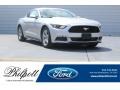 2017 Ingot Silver Ford Mustang V6 Coupe  photo #1