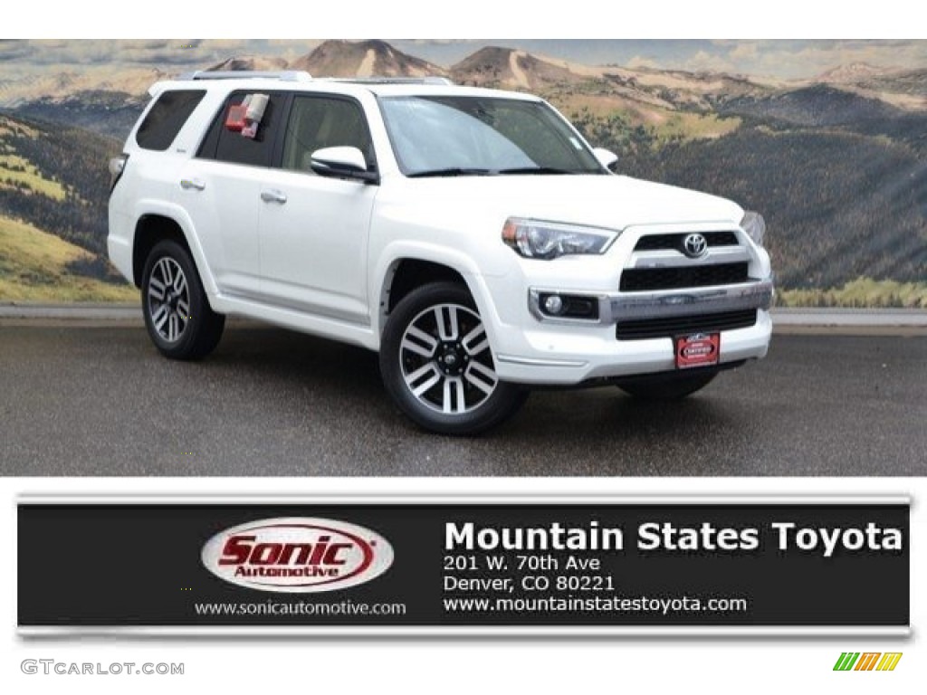 Blizzard White Pearl Toyota 4Runner