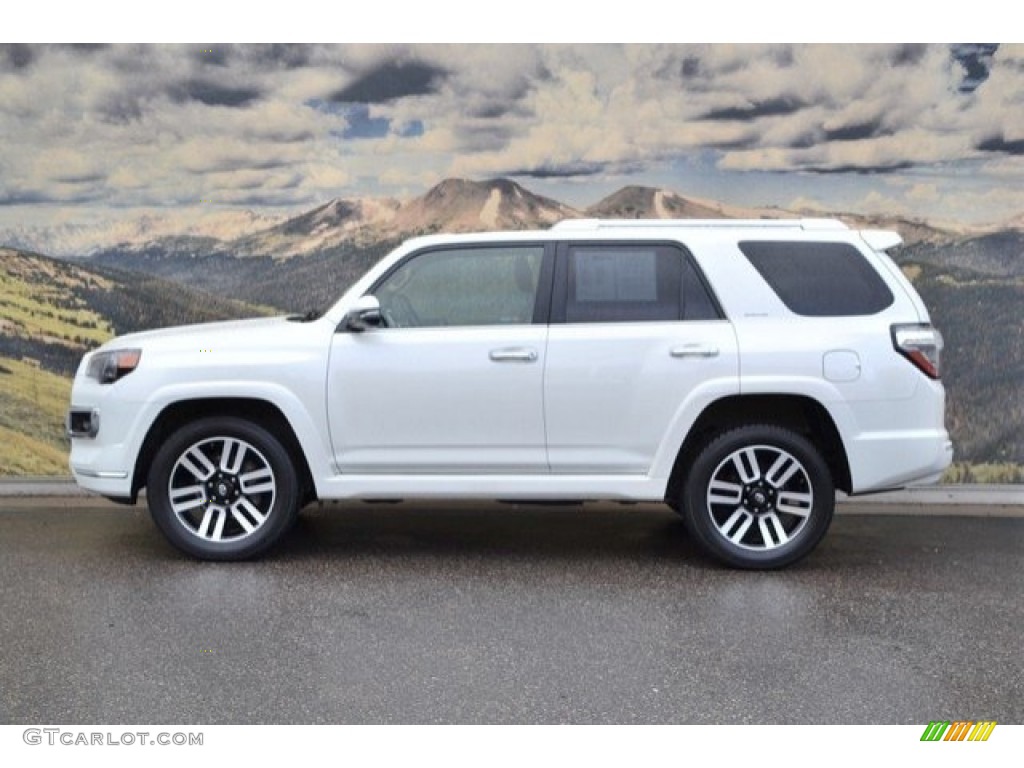 2016 4Runner Limited 4x4 - Blizzard White Pearl / Sand Beige photo #6