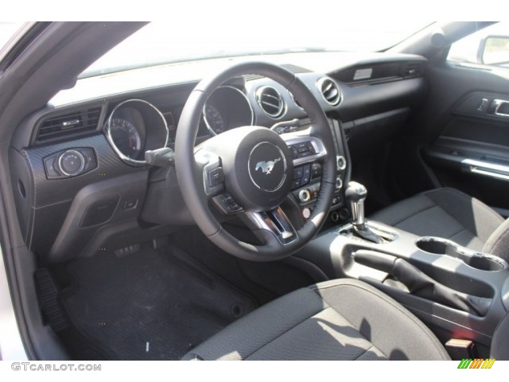 2017 Mustang V6 Coupe - Ingot Silver / Ebony photo #11