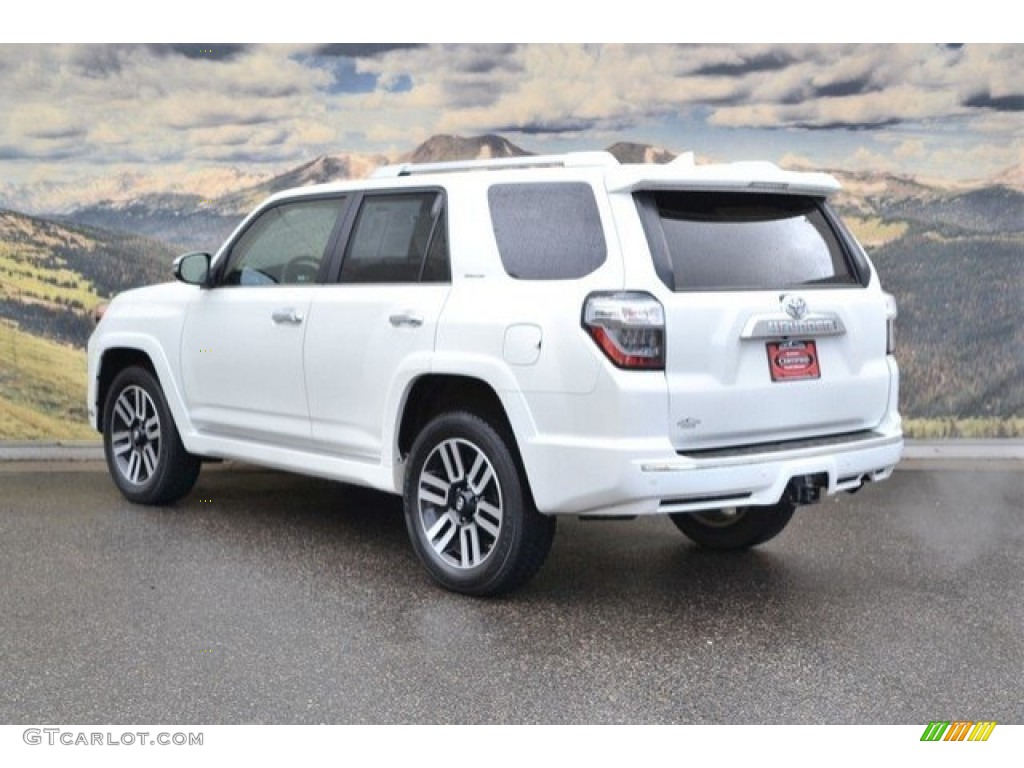 2016 4Runner Limited 4x4 - Blizzard White Pearl / Sand Beige photo #8