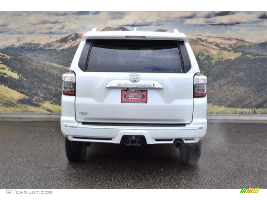 2016 4Runner Limited 4x4 - Blizzard White Pearl / Sand Beige photo #9