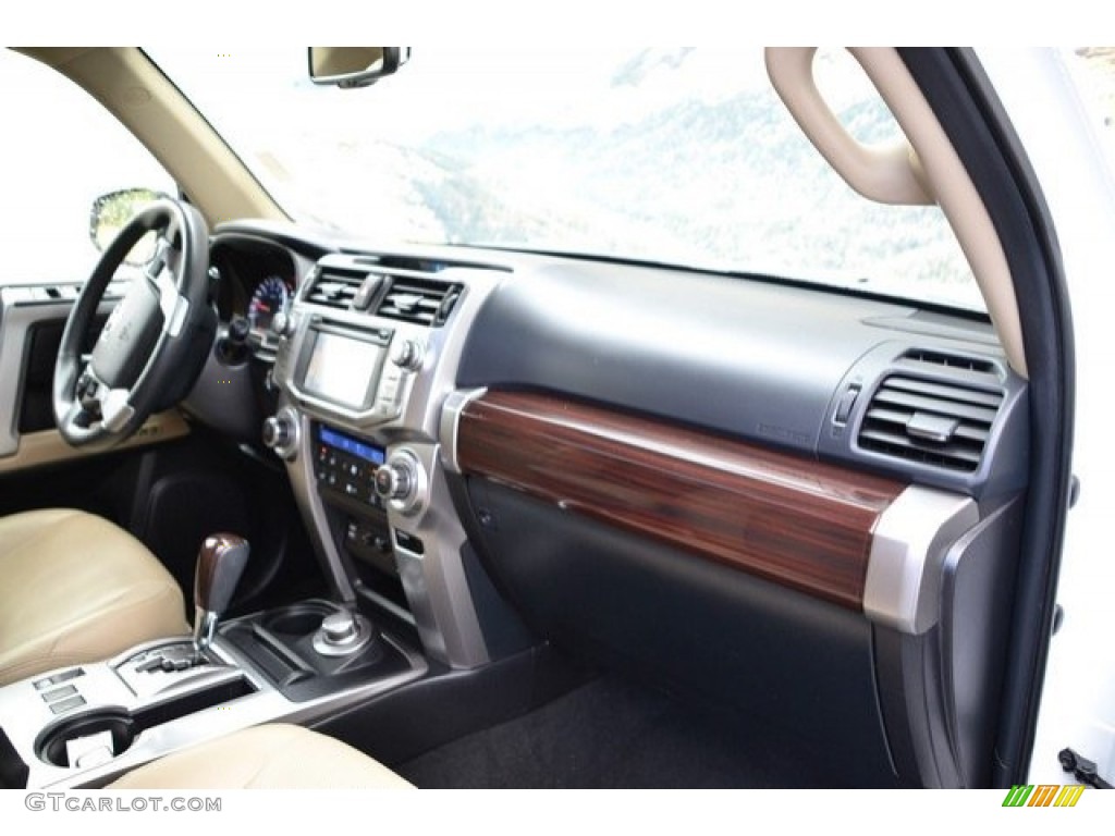 2016 4Runner Limited 4x4 - Blizzard White Pearl / Sand Beige photo #17