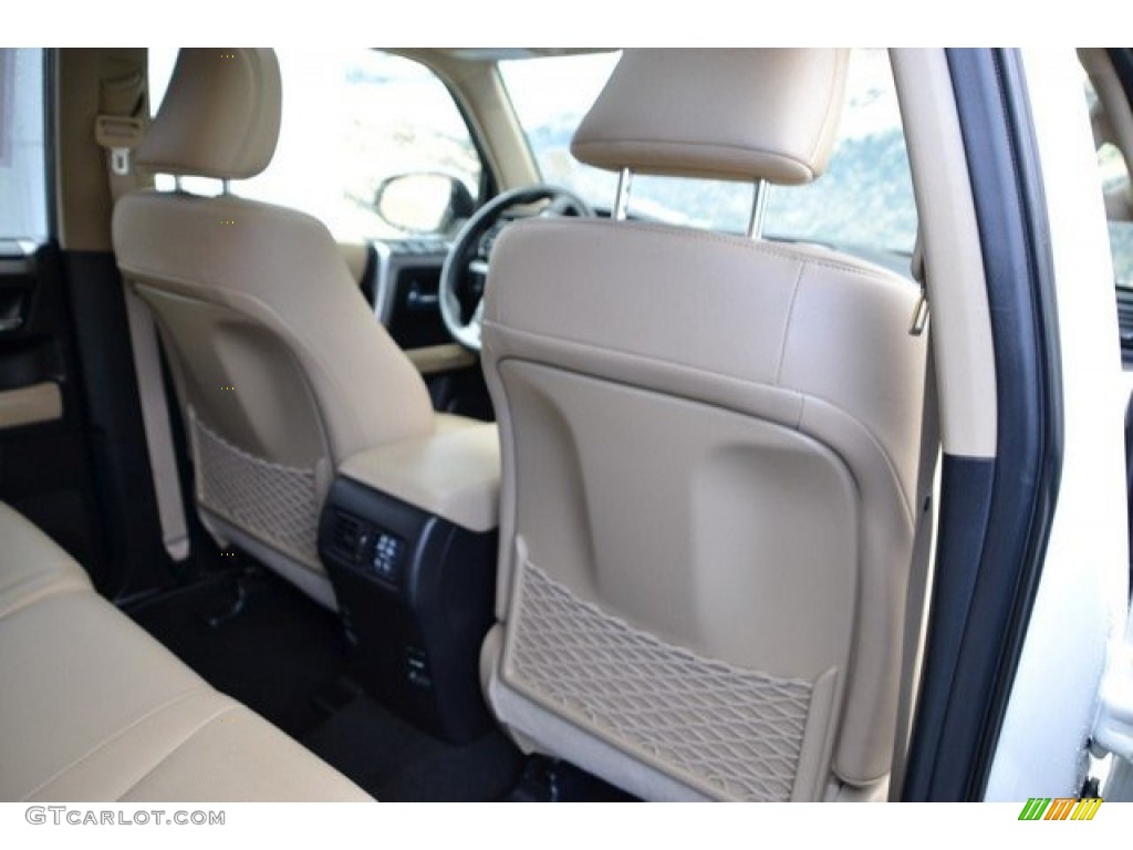 2016 4Runner Limited 4x4 - Blizzard White Pearl / Sand Beige photo #22