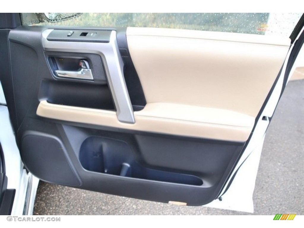 2016 4Runner Limited 4x4 - Blizzard White Pearl / Sand Beige photo #26