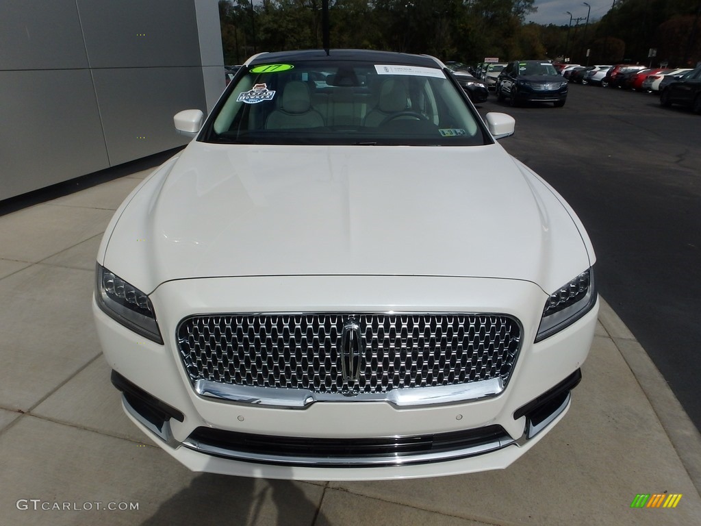 White Platinum 2017 Lincoln Continental Black Label AWD Exterior Photo #123030081