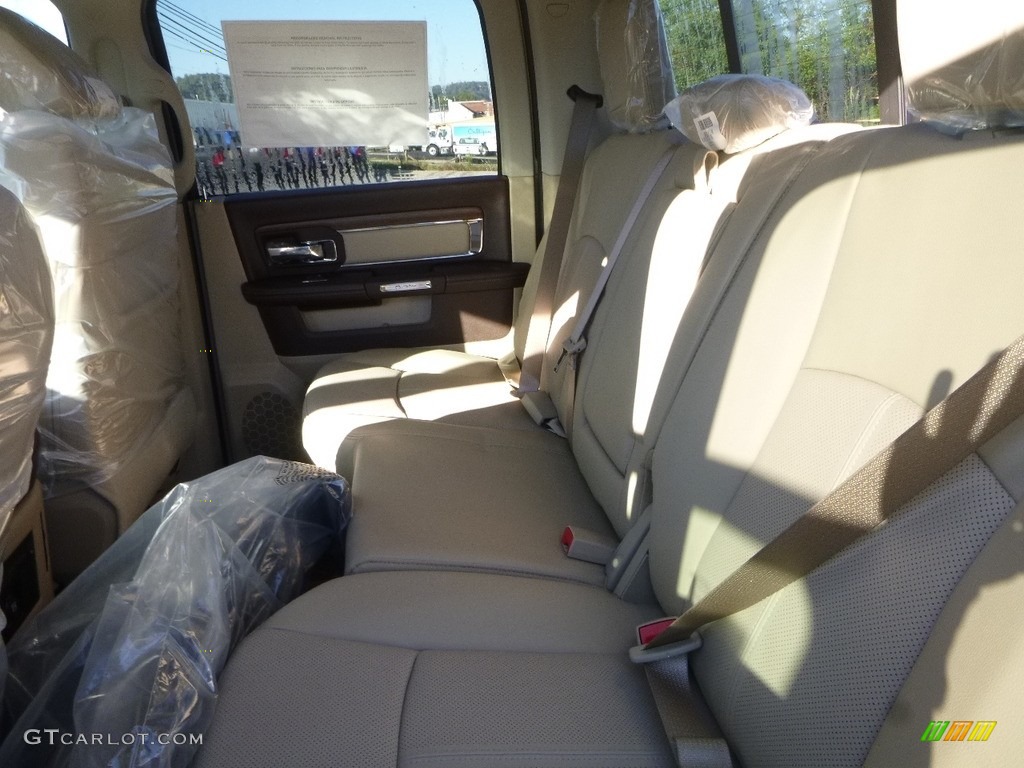 2018 1500 Laramie Crew Cab 4x4 - Delmonico Red Pearl / Canyon Brown/Light Frost Beige photo #12