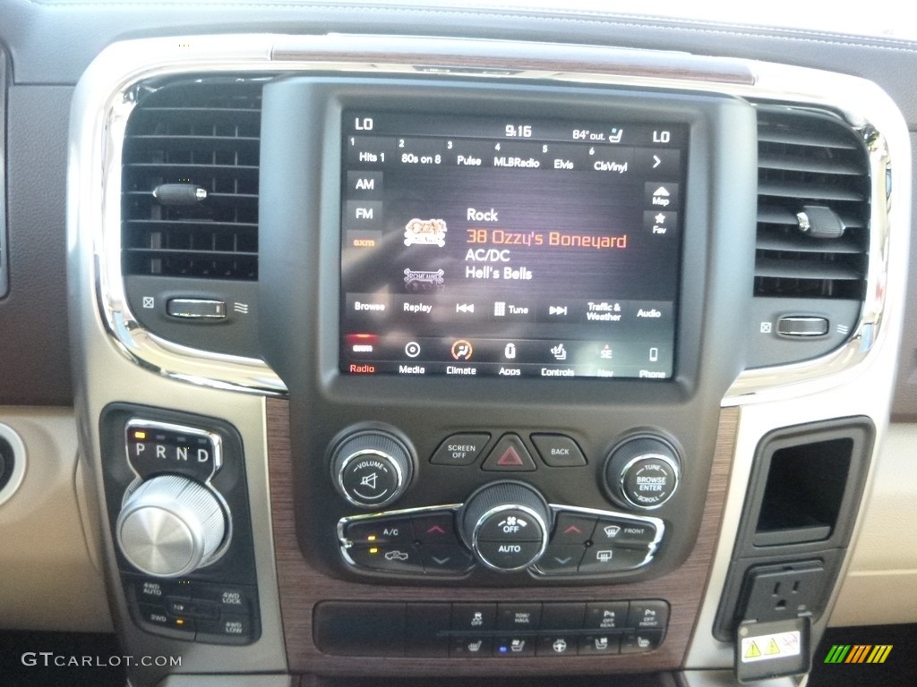 2018 1500 Laramie Crew Cab 4x4 - Delmonico Red Pearl / Canyon Brown/Light Frost Beige photo #16