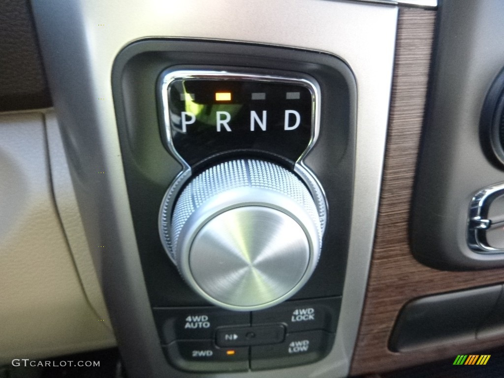 2018 1500 Laramie Crew Cab 4x4 - Delmonico Red Pearl / Canyon Brown/Light Frost Beige photo #19