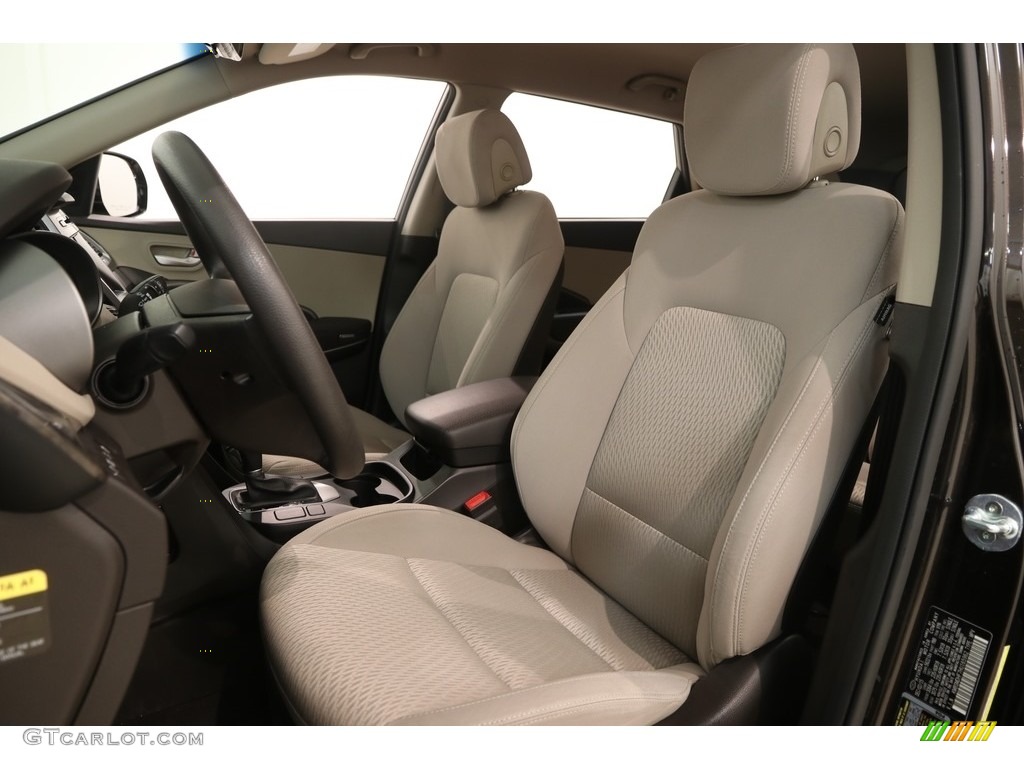 2017 Santa Fe SE AWD - Java Espresso / Beige photo #5