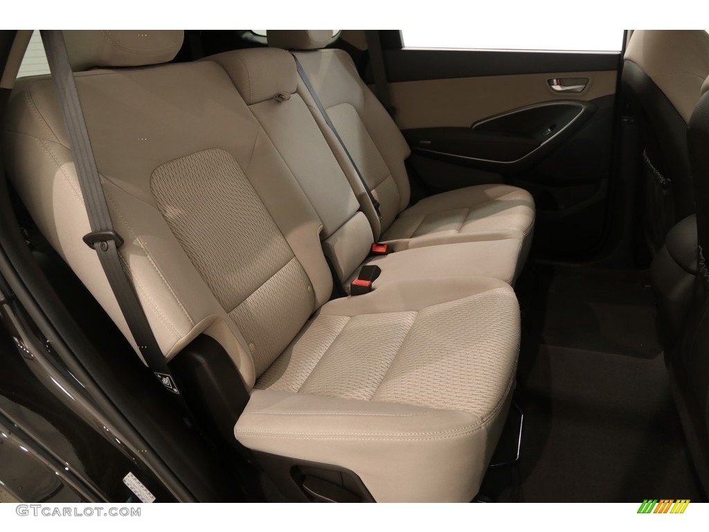 2017 Santa Fe SE AWD - Java Espresso / Beige photo #17