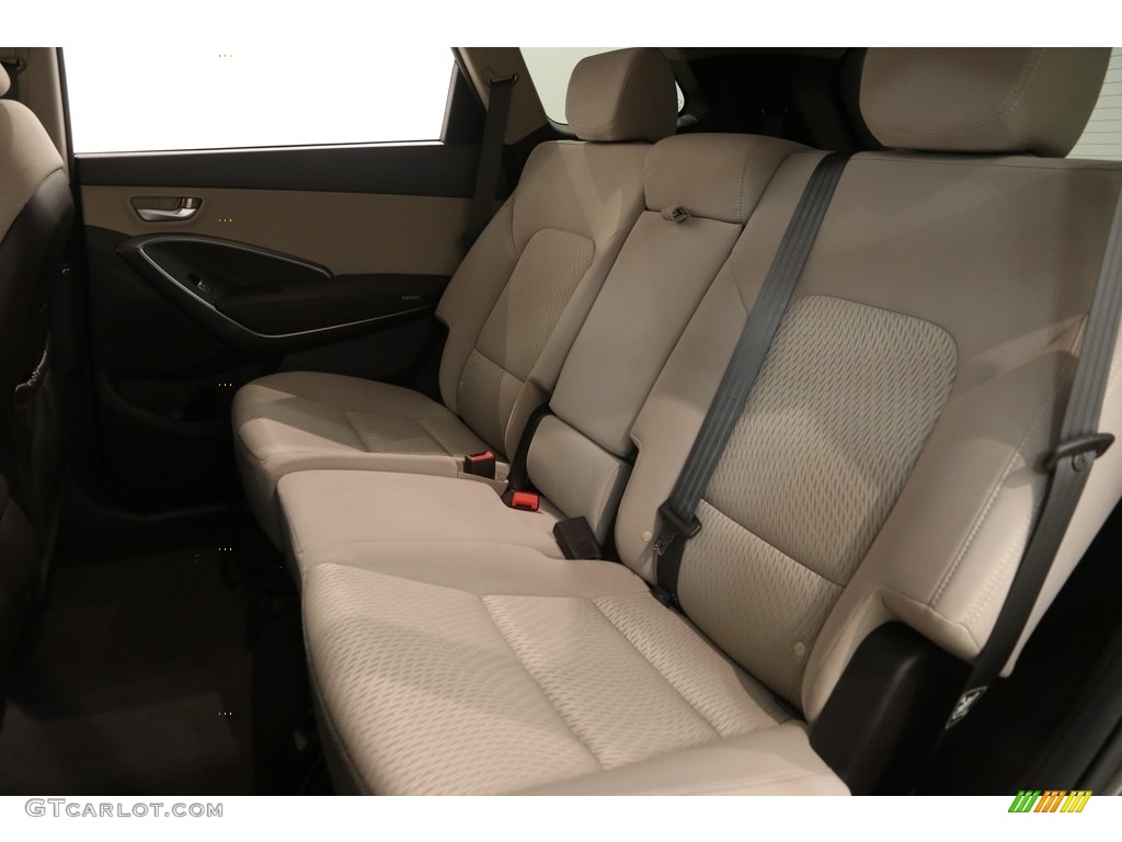 2017 Santa Fe SE AWD - Java Espresso / Beige photo #18