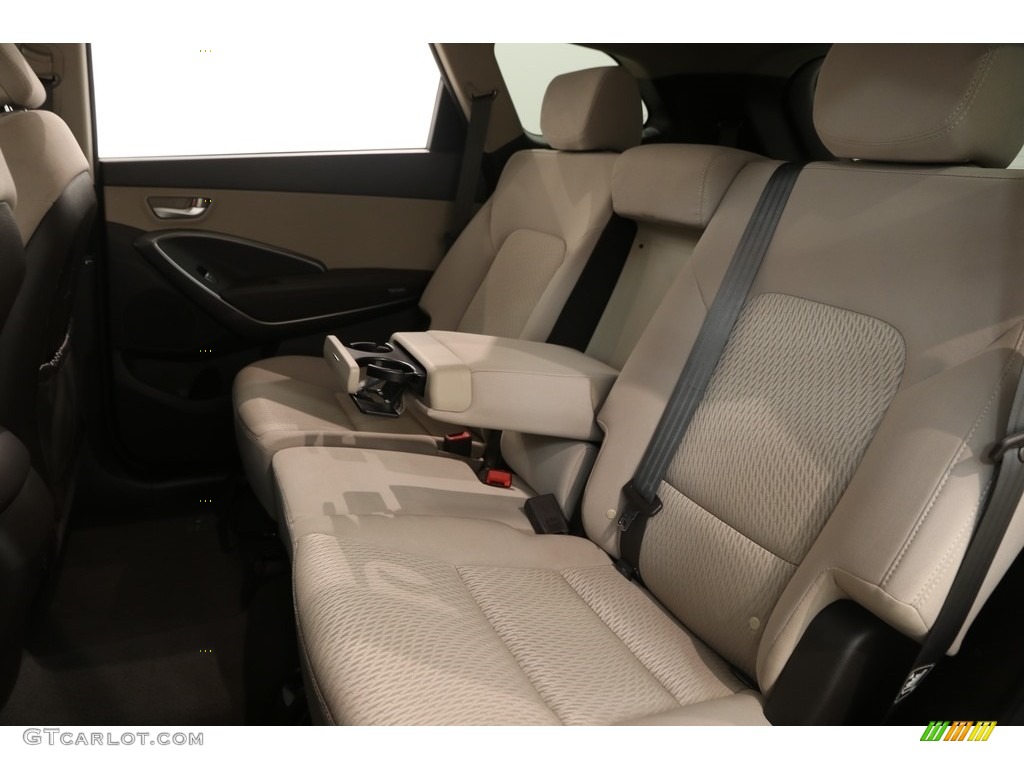 2017 Santa Fe SE AWD - Java Espresso / Beige photo #19
