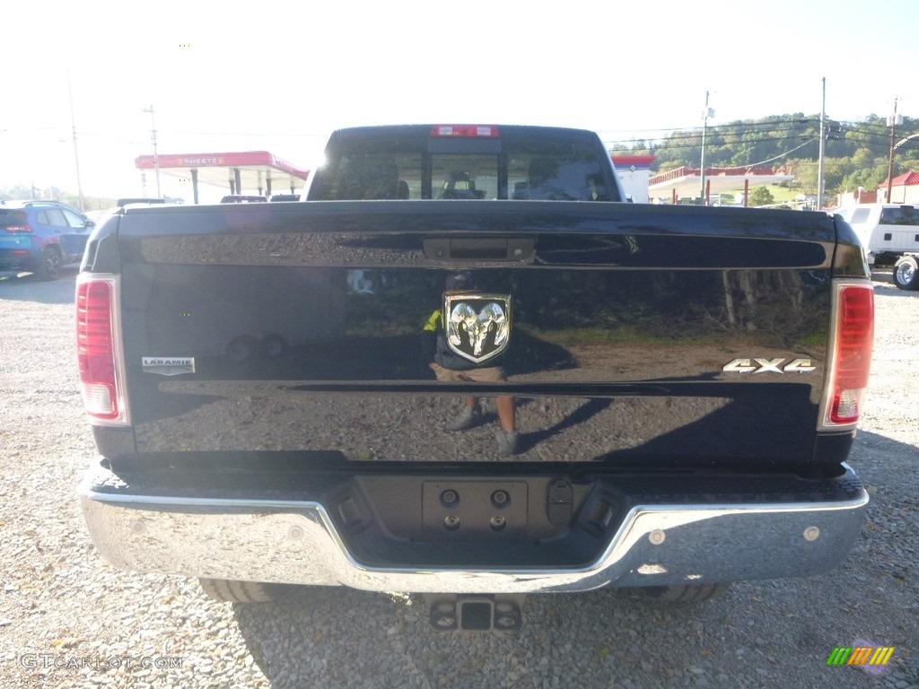 2018 2500 Laramie Crew Cab 4x4 - True Blue Pearl / Black photo #4