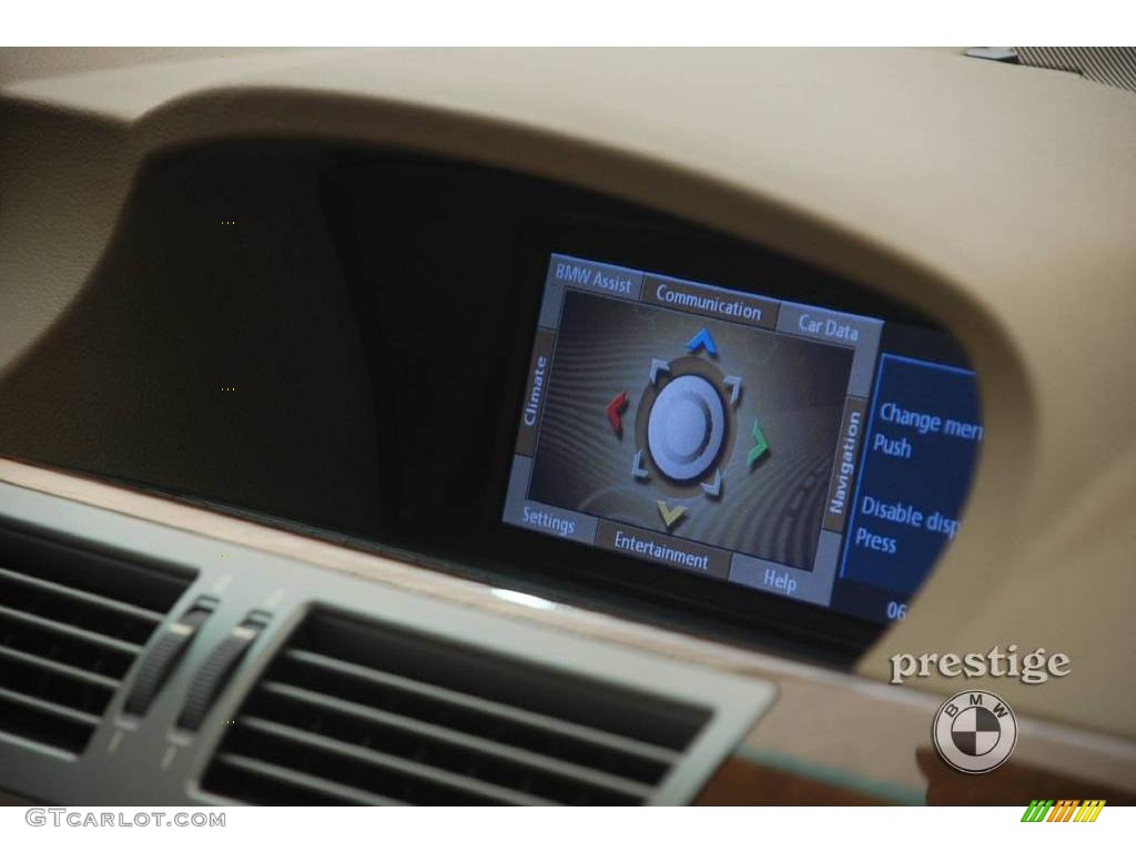 2006 7 Series 750i Sedan - Kalahari Beige Metallic / Dark Beige/Beige III photo #15