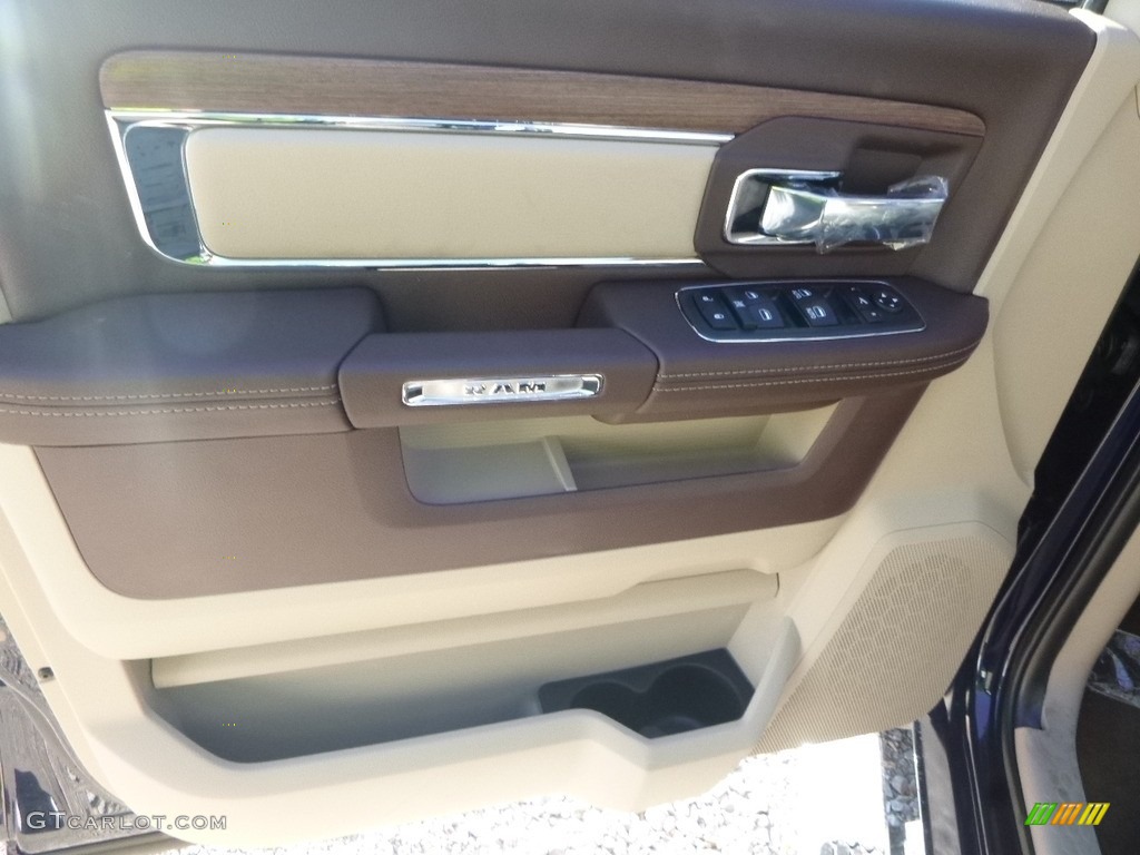 2018 2500 Laramie Crew Cab 4x4 - True Blue Pearl / Black photo #14