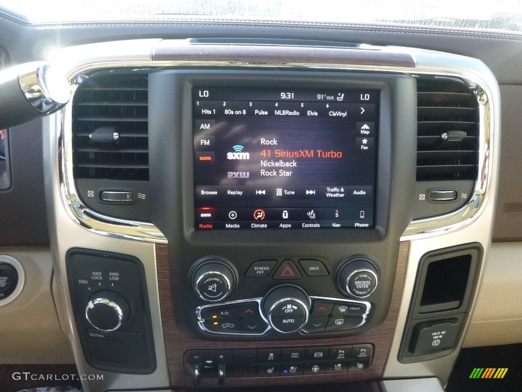 2018 2500 Laramie Crew Cab 4x4 - True Blue Pearl / Black photo #16