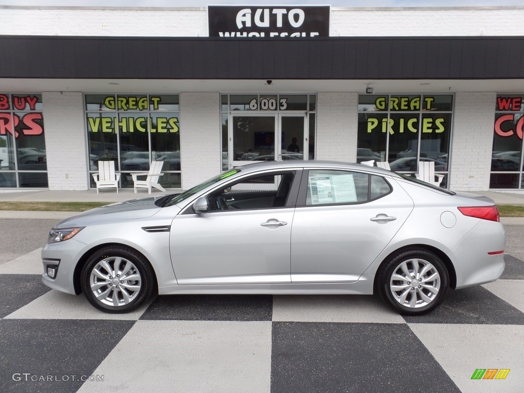 2014 Optima EX - Bright Silver / Gray photo #1