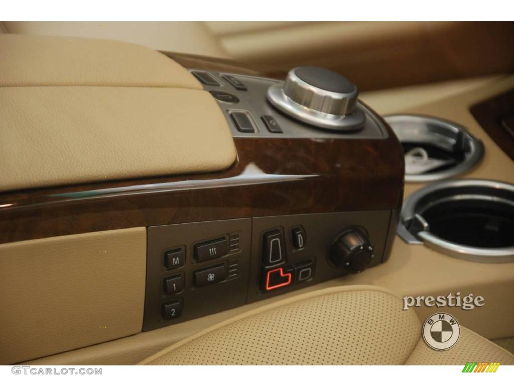 2006 7 Series 750i Sedan - Kalahari Beige Metallic / Dark Beige/Beige III photo #17