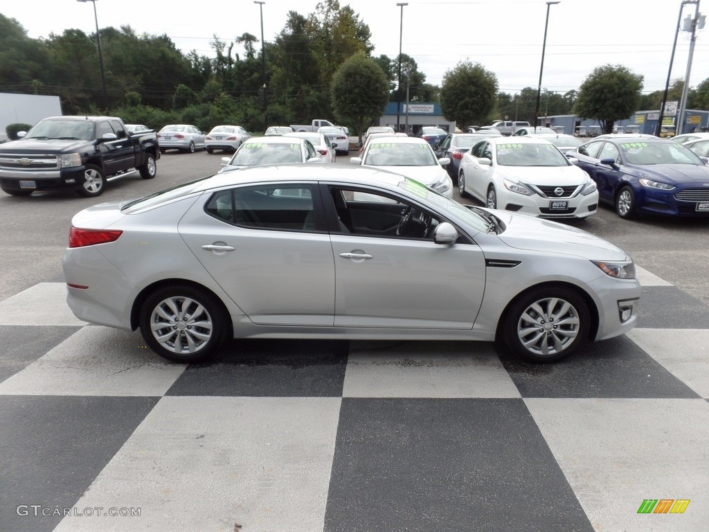 2014 Optima EX - Bright Silver / Gray photo #3