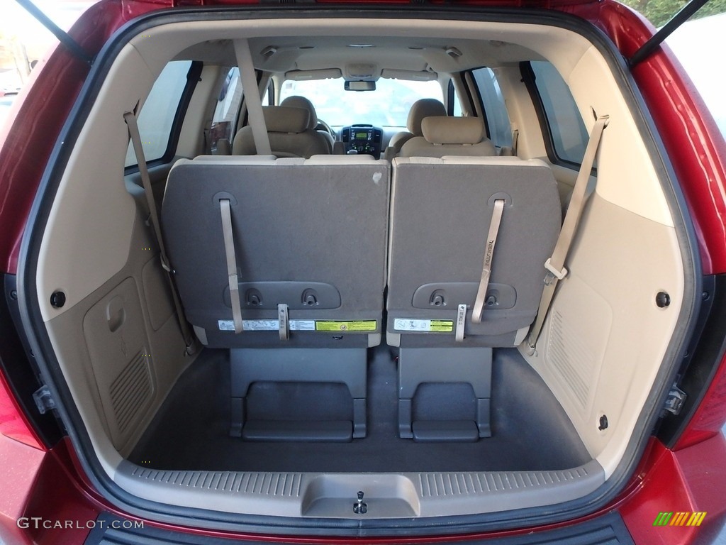 2010 Sedona LX - Claret Red / Beige photo #16