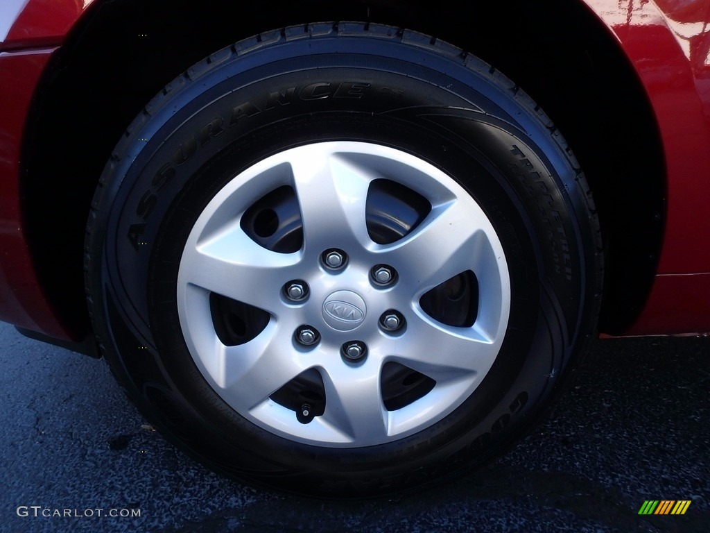 2010 Sedona LX - Claret Red / Beige photo #17