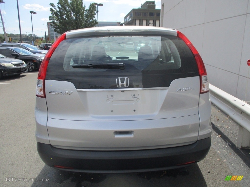 2014 CR-V LX AWD - Alabaster Silver Metallic / Gray photo #4