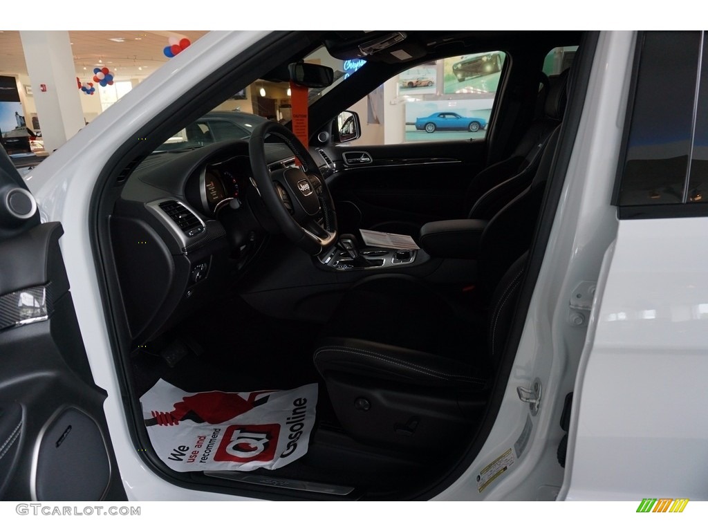 2017 Grand Cherokee SRT 4x4 - Bright White / Black photo #6