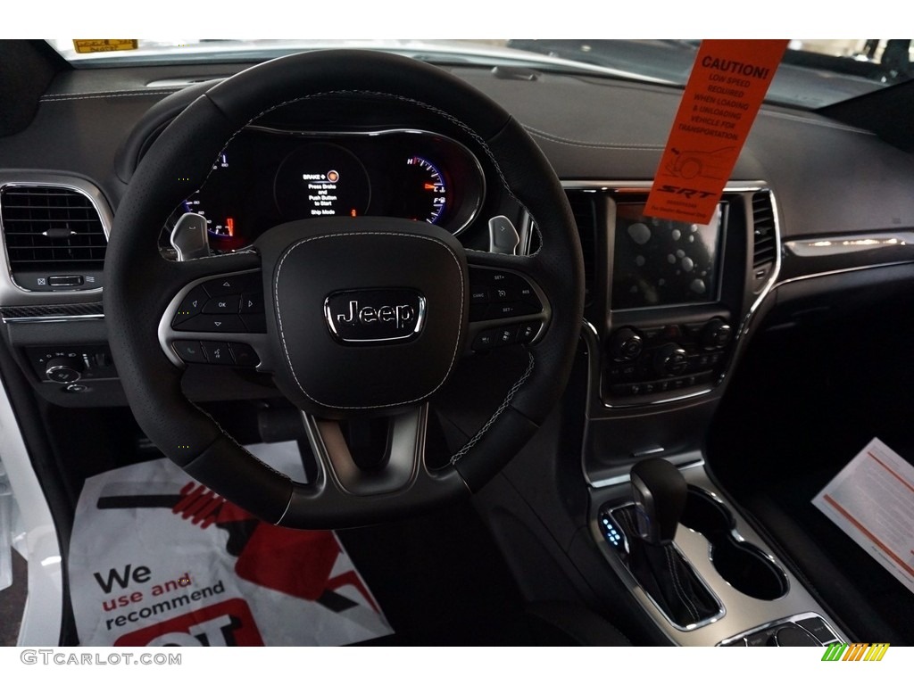 2017 Grand Cherokee SRT 4x4 - Bright White / Black photo #7