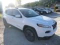 2018 Bright White Jeep Cherokee Altitude 4x4  photo #7