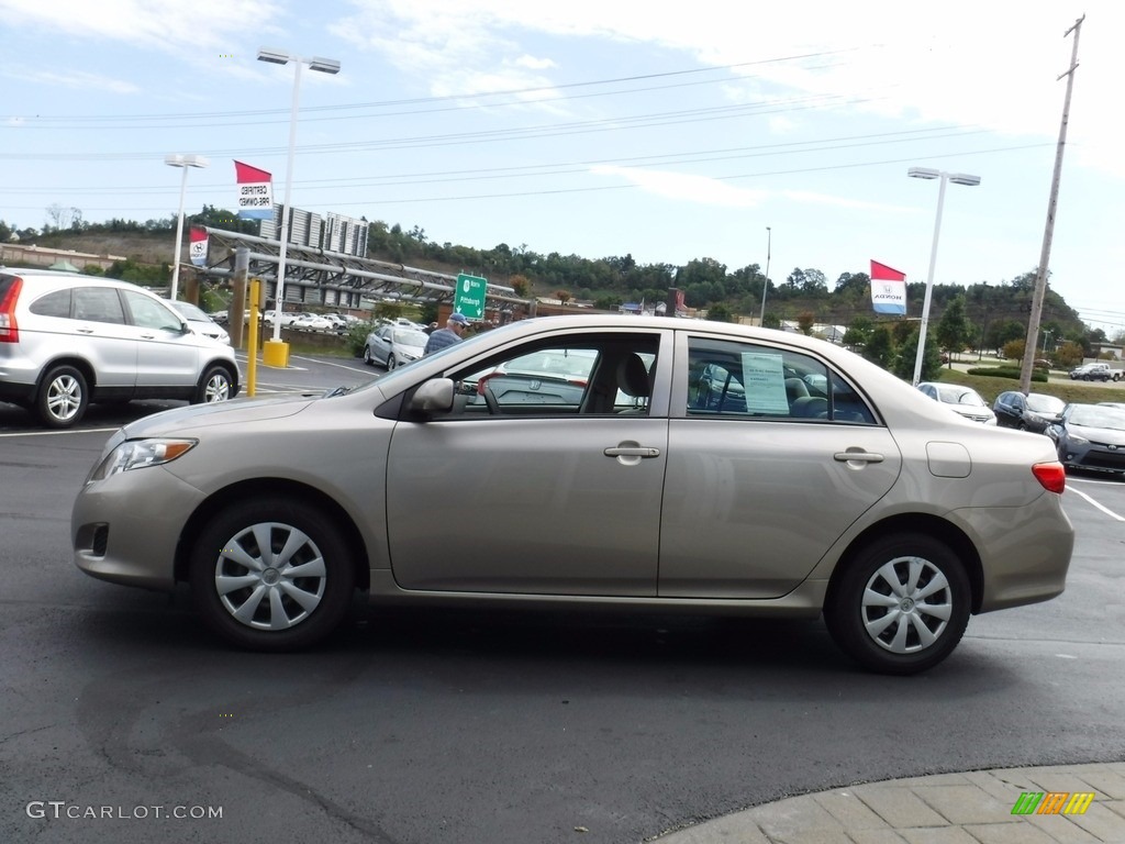 2009 Corolla LE - Desert Sand Mica / Bisque photo #5
