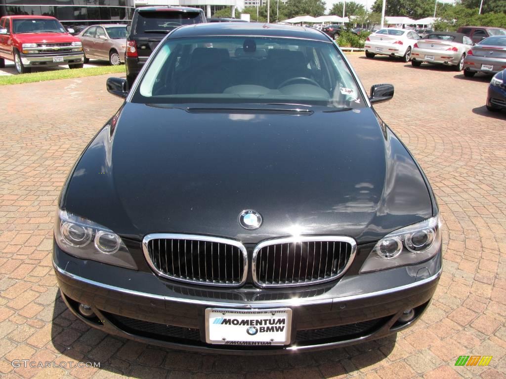 2006 7 Series 750Li Sedan - Jet Black / Black/Black photo #16