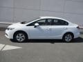 Taffeta White - Civic LX Sedan Photo No. 2